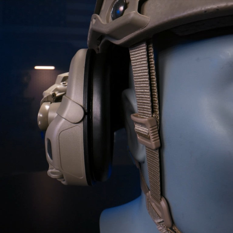 Ops-Core AMP Arms - Vented & Fixed Rail Mounts - Instant Heat Dump & NVG Balance