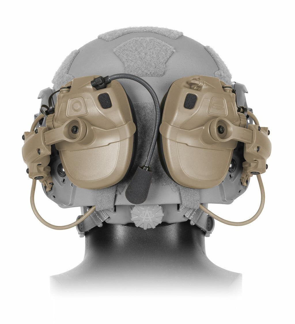 Ops-Core AMP Arms - Vented & Fixed Rail Mounts - Instant Heat Dump & NVG Balance